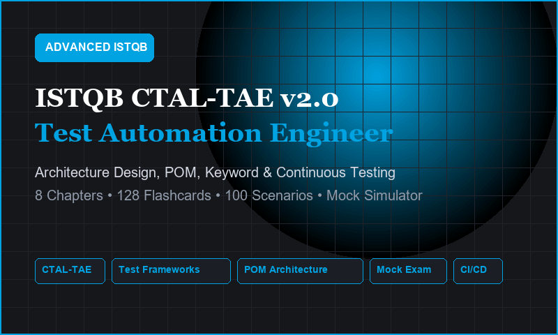 ISTQB CTAL-TAE Test Automation Engineer